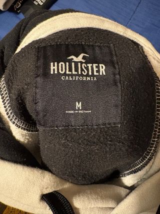 Sudadera Hollister Blanca