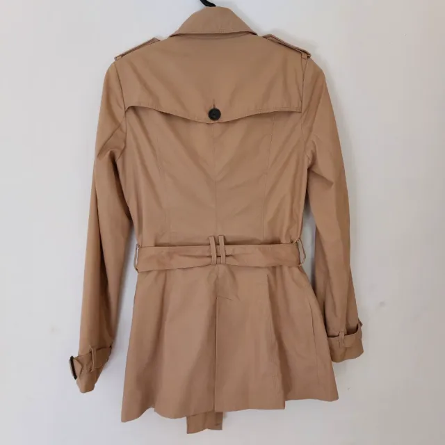 Gabardina Stradivarius Beige Talla S/36/8