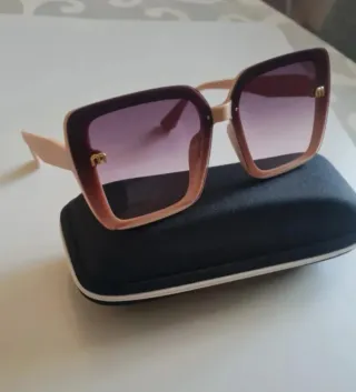 Occhiali da sole donna rosa e viola