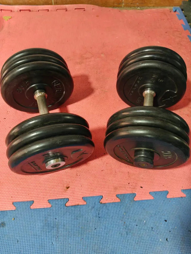 MANCUERNAS PRO DISCOS GOMA GERVASPORT Y DOMYOS 66K