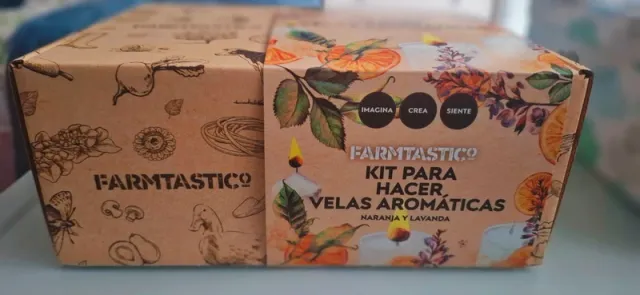 Kit para hacer velas aromáticas Farmtastico