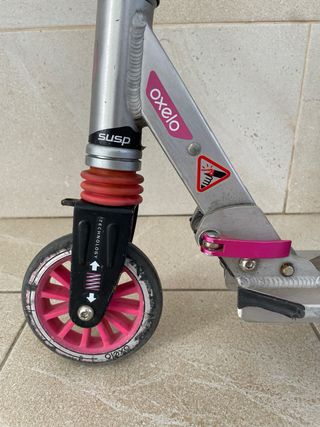 Patinete Oxelo plegable con amortiguación