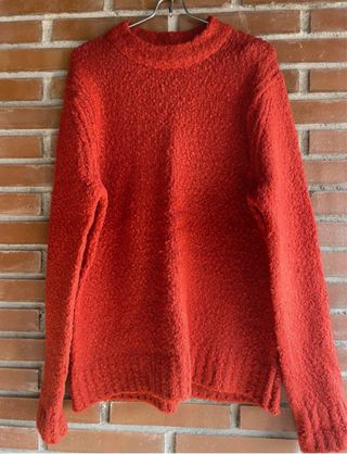 Jersey de punto rizado.