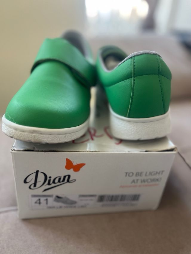 Zuecos Dian Sanidad/Hostelería Verdes