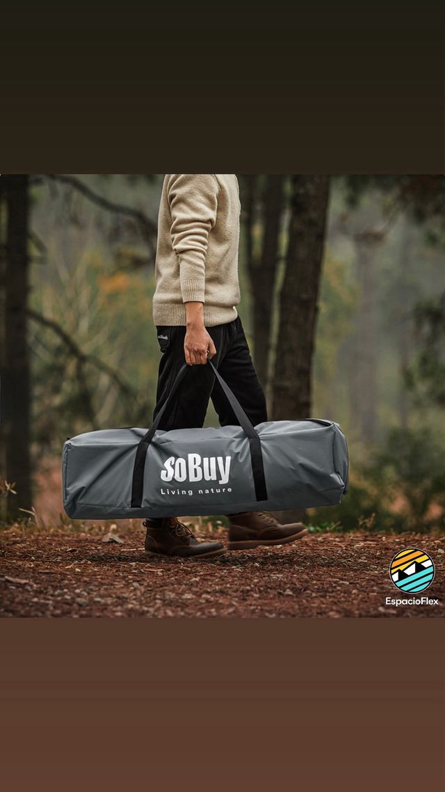 Tienda de campaña elevada