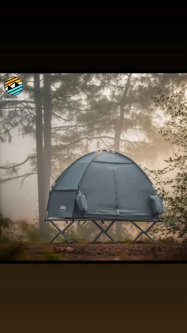 Tienda de campaña elevada