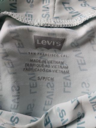 Camiseta Levi's Mujer Azul Talla S