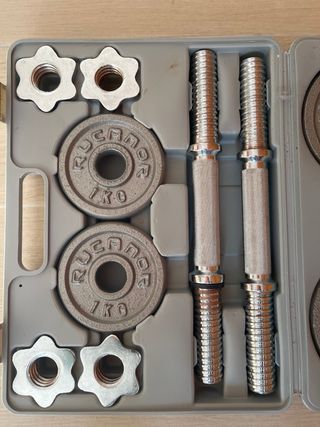 Maletín gris para pesas RUCANOR