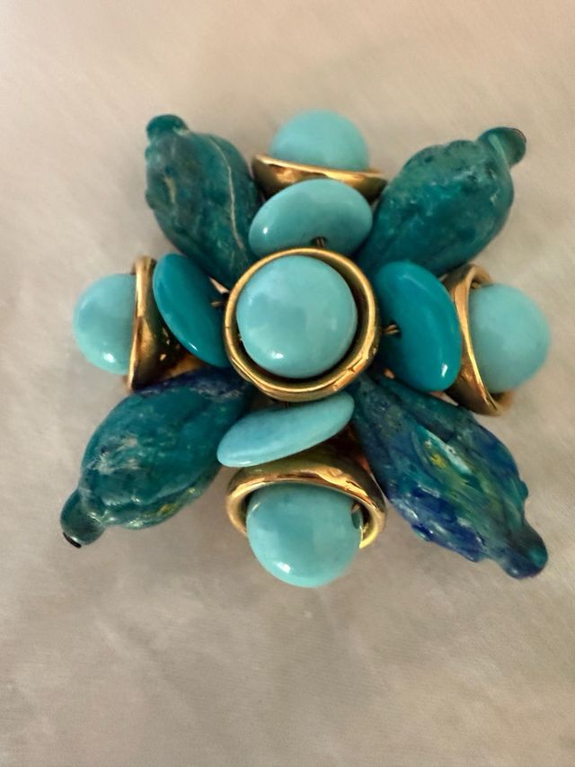 Pendientes Alta Bisutería Turquesa