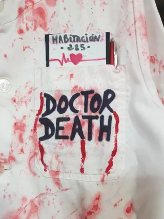 Disfraz Doctor Muerte Sangriento Talla L aprox.