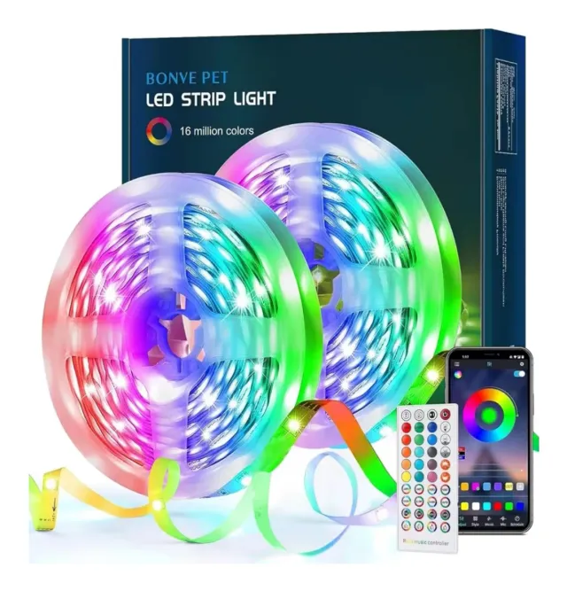 30m Tira Led RGB Luces Inteligentes