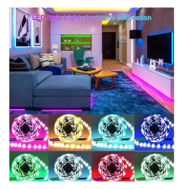 30m Tira Led RGB Luces Inteligentes