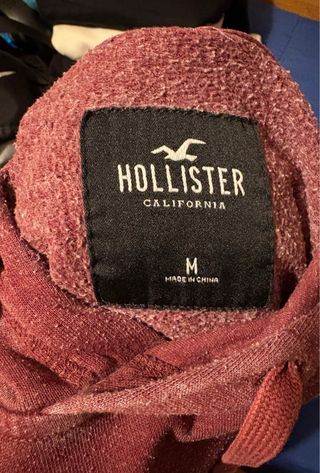 Sudadera Hollister Roja