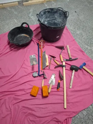 Lote herramientas construcción