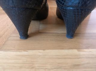 Botines Zara Piel Negros