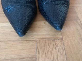 Botines Zara Piel Negros