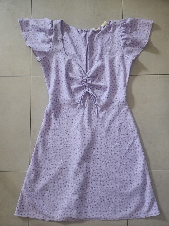 Vestido Levi's morado estampado