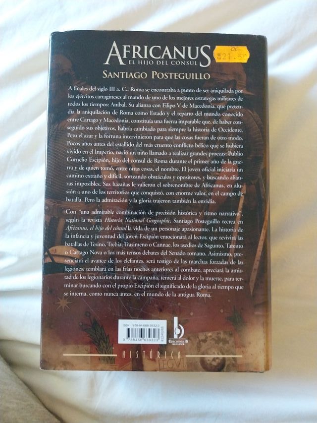 Africanus. El hijo del cónsul (Trilogía African...