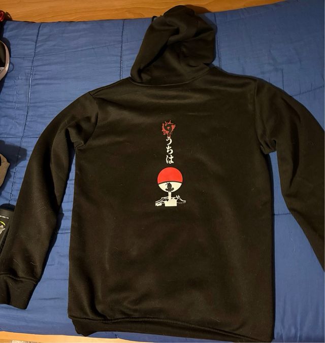 Sudadera Negra Itachi Uchiha