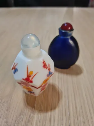 2 bottiglie di profumo di cristallo di Shanghai