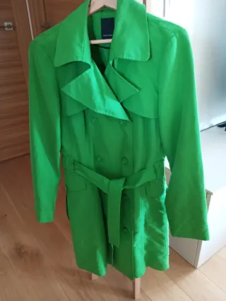 Gabardina Vero Moda Verde Talla L