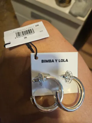 Pendientes Bimba y Lola Aro Plata