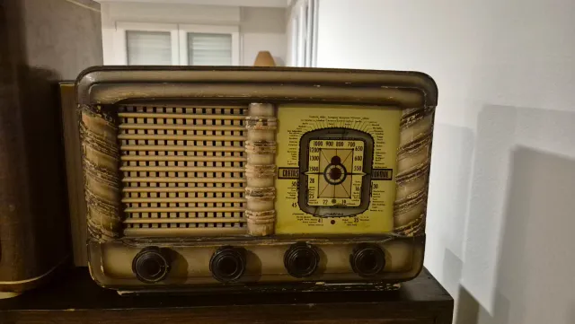 Radio Antigua Madera Vintage