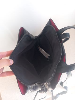 Bolso Desigual Mickey Mouse Negro Rojo