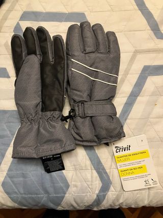 Guantes de esquí Crivit talla 7