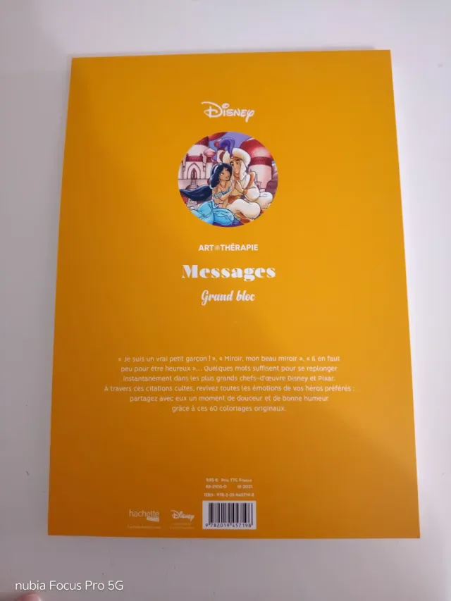 Disney Art Therapy Le rêve bleu