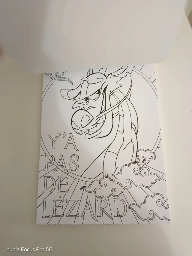 Disney Art Therapy Le rêve bleu