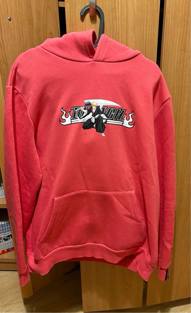 Sudadera Bleach Bershka Roja