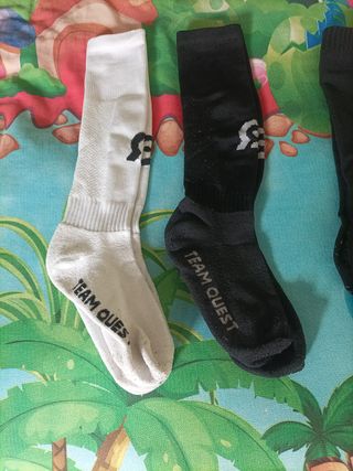 Medias de fútbol niño Talla 31-34 Guantes portero