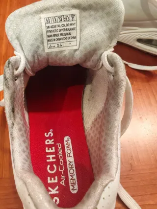 Zapatillas Skechers Blancas Talla 34