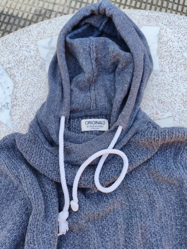 Sudadera Jack & Jones gris talla M