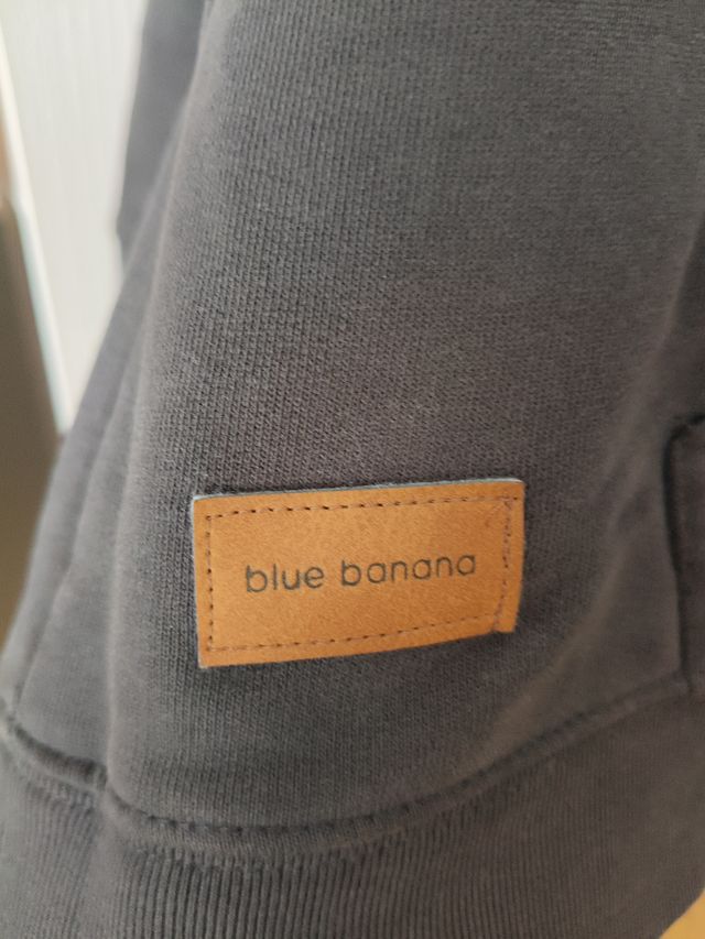 Sudadera Blue Banana Antracita