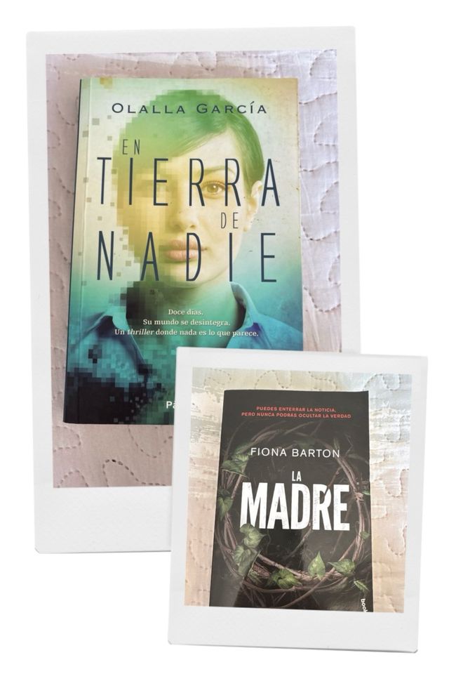 LOTE 2 LIBROS NOVELA NEGRA