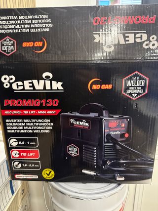 Soldadora Cevik Promig 130 Multifunción!!!!..