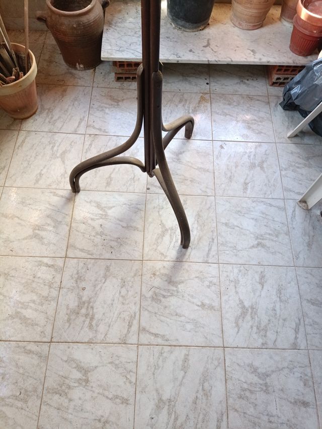 Perchero Vintage Metal y Madera