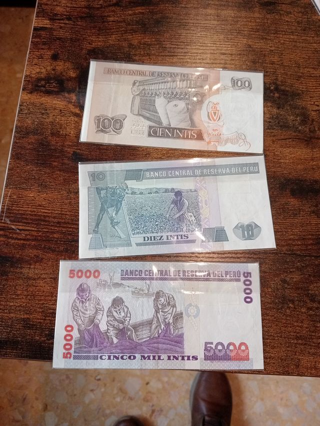 7 Billetes Colección