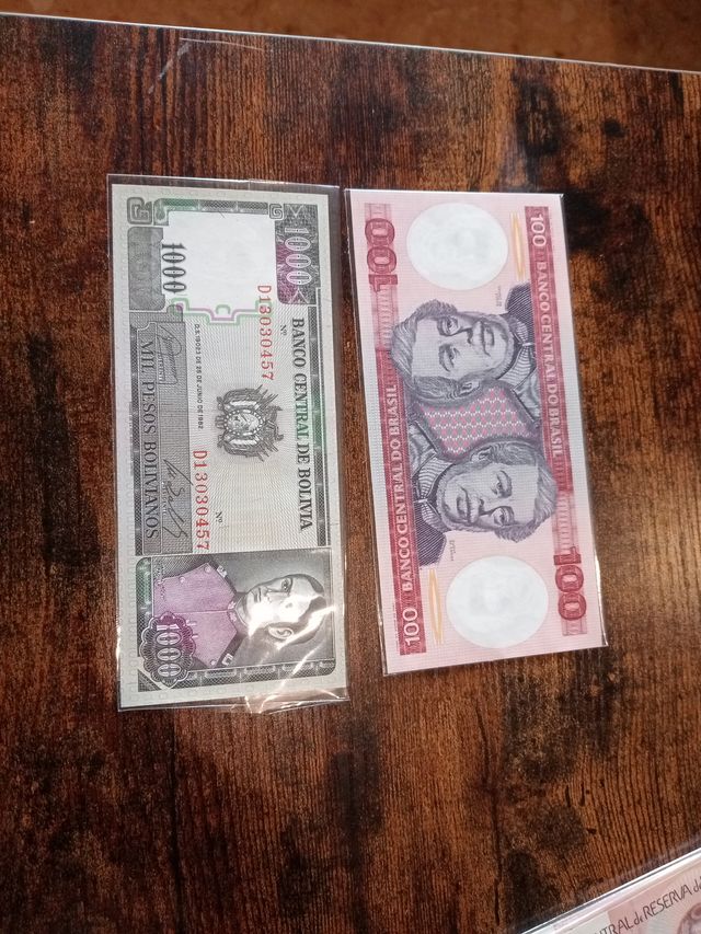 7 Billetes Colección