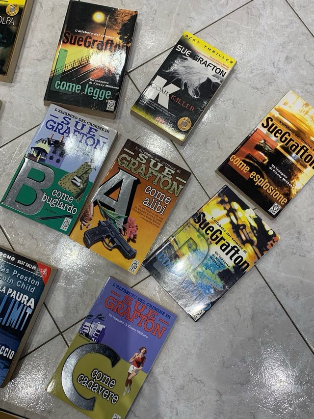 20 libri gialli ,thriller e legalthriller