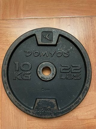 Disco de peso Domyos 10 kg (22 lbs)