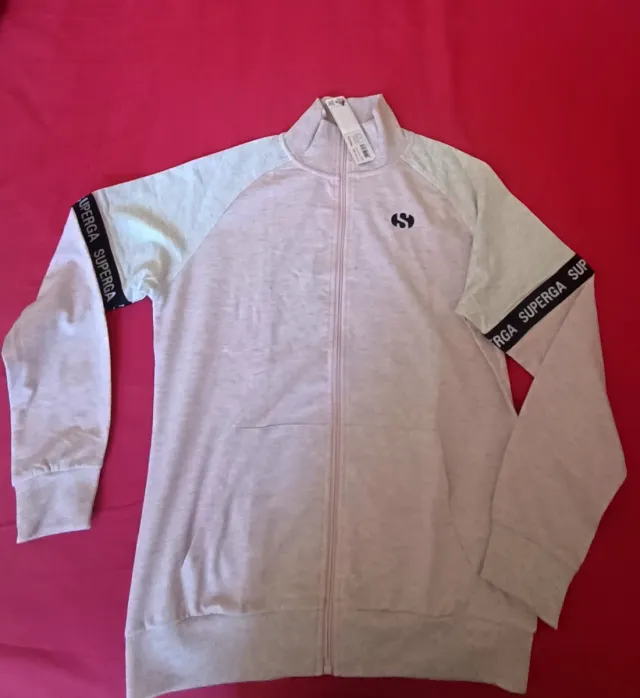 Tuta Superga garzata in cotone