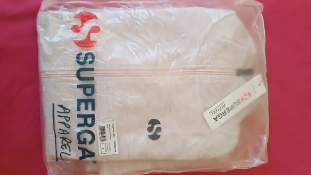 Tuta Superga garzata in cotone