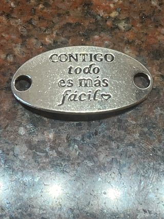 Placa Contigo todo es más fácil