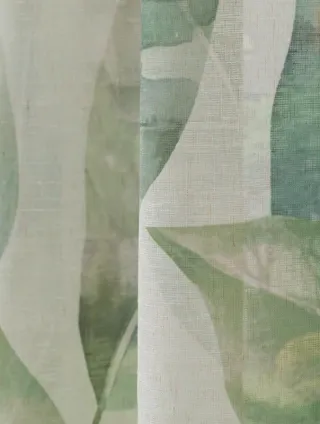 Tenda a Pannello Foglie Tropicali