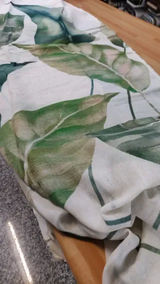 Tenda a Pannello Foglie Tropicali