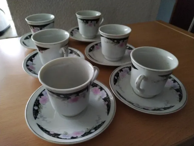 Juego de café Fantasy Time Porcelana