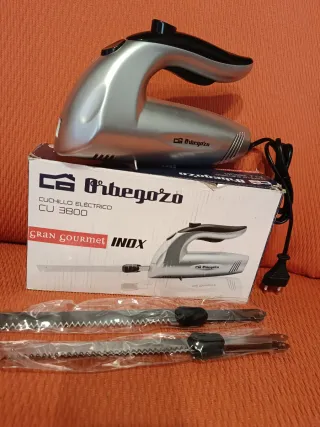Cuchillo Eléctrico Orbegozo + 2 Cuchillas